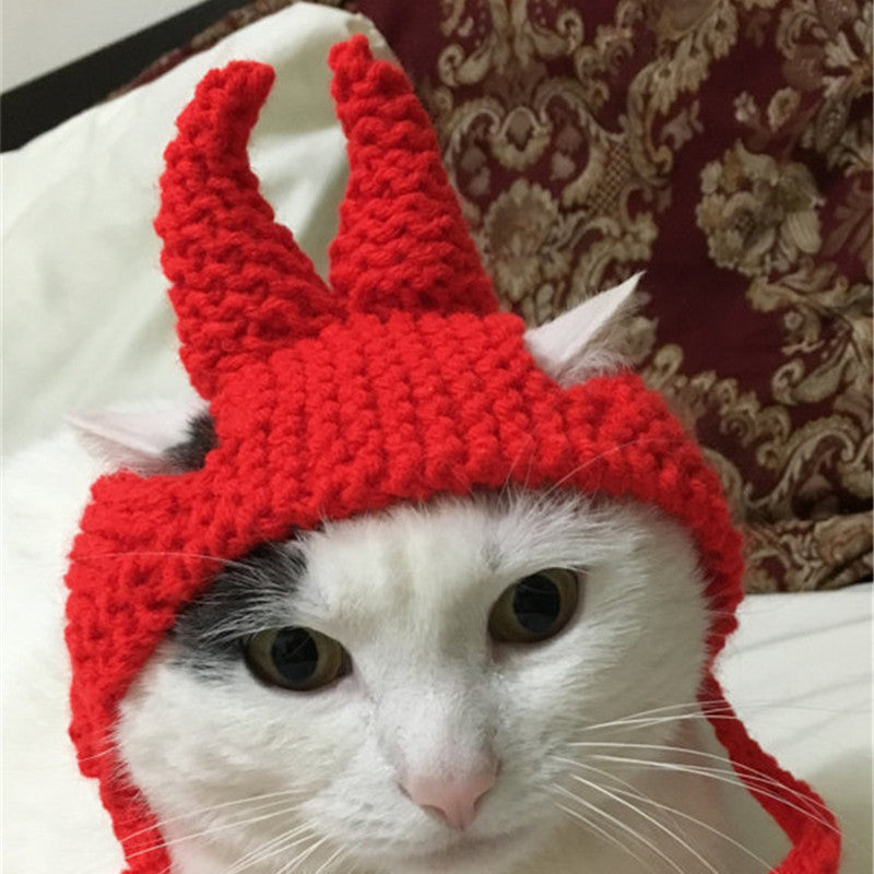 New Pet Hat Cute Style Braid Headgear Spring And Autumn