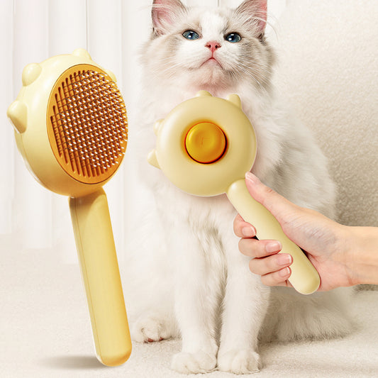 Magic Pet Hair Removal Comb – Cat & Dog Grooming Brush and Massager