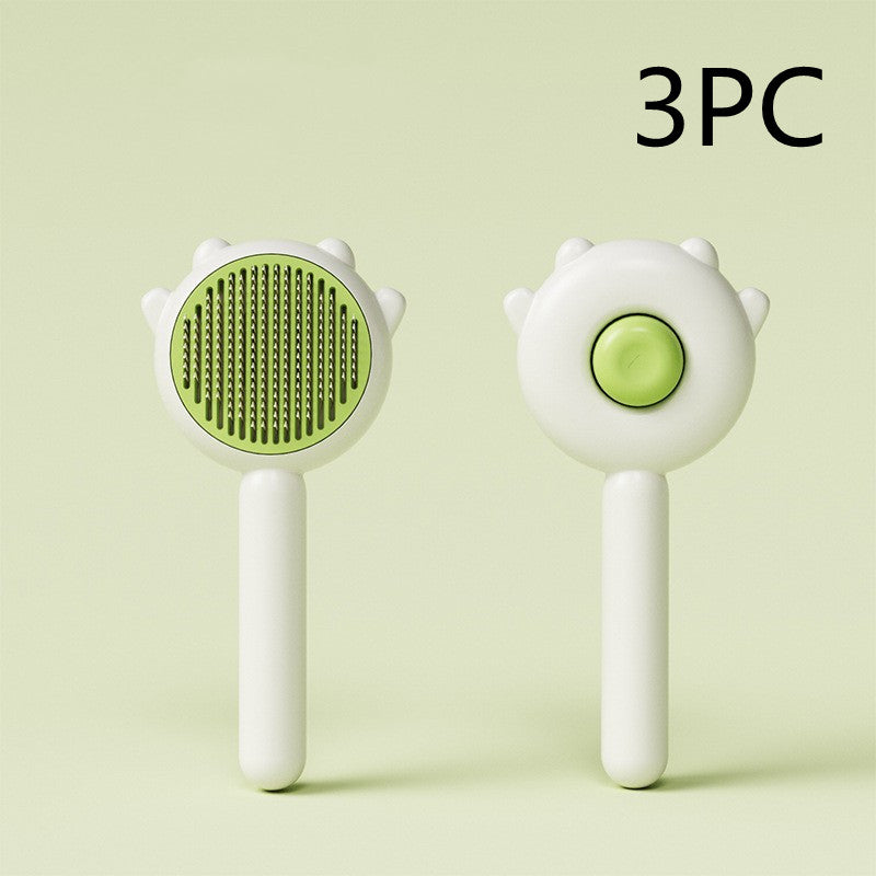 Magic Pet Hair Removal Comb – Cat & Dog Grooming Brush and Massager